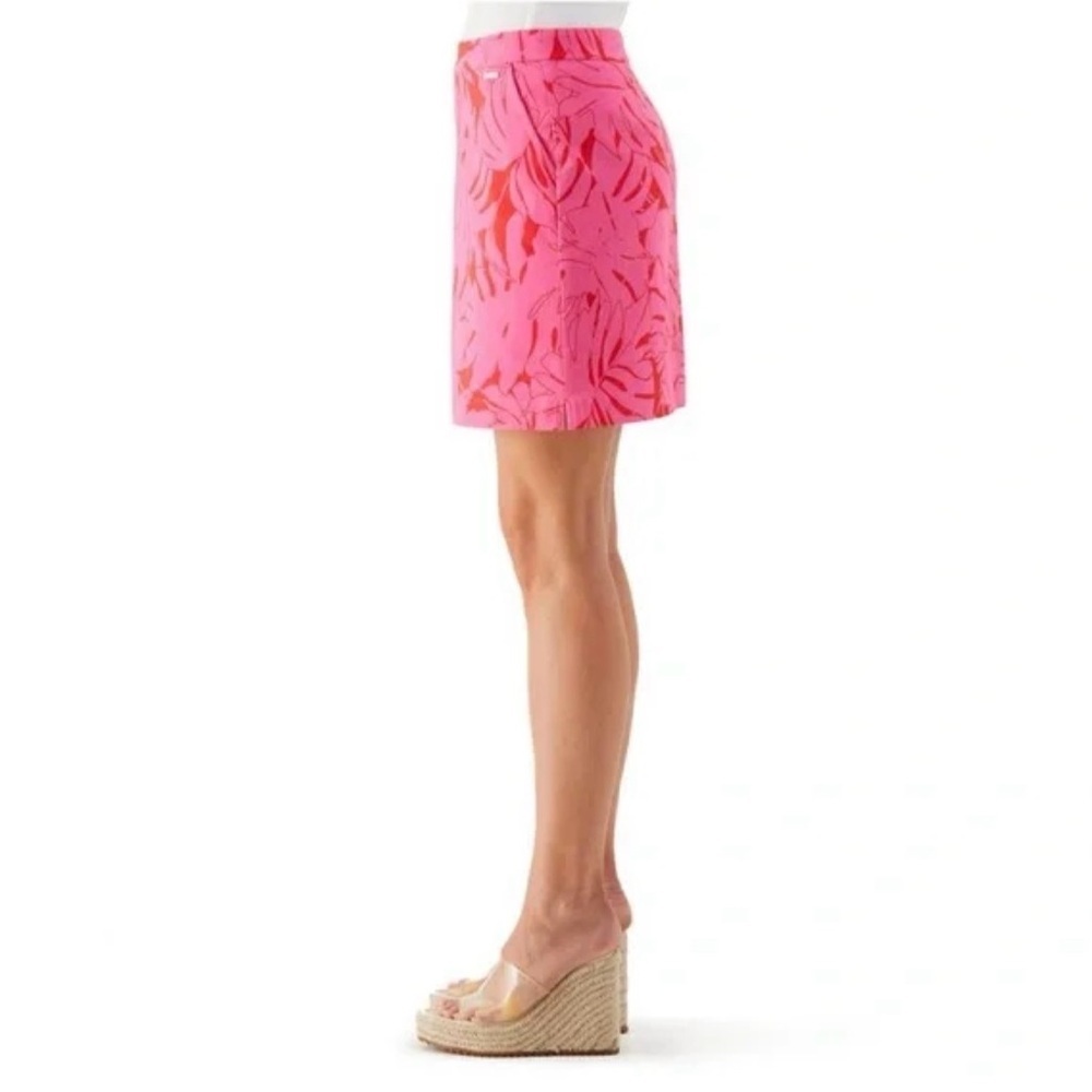 ♥️🩷 I LOVE! Rafaella Womens Sz Large Floral Tropical Resort Wear Beach Skort - Picture 3 of 12